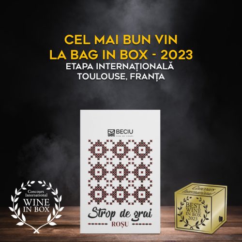 Strop de Grai, Vin Rosu, Red Cuvee, Sec, 2L Bag In Box Bag in Box 2024-07-27