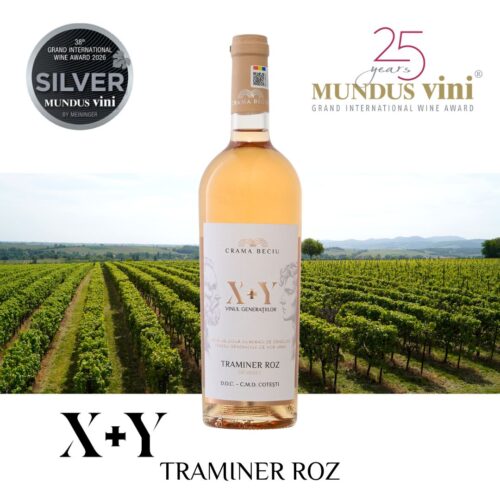 X+Y | Traminer Roz | DEMISEC | 0.75l Vin Rose Demisec 2026-07-14 2