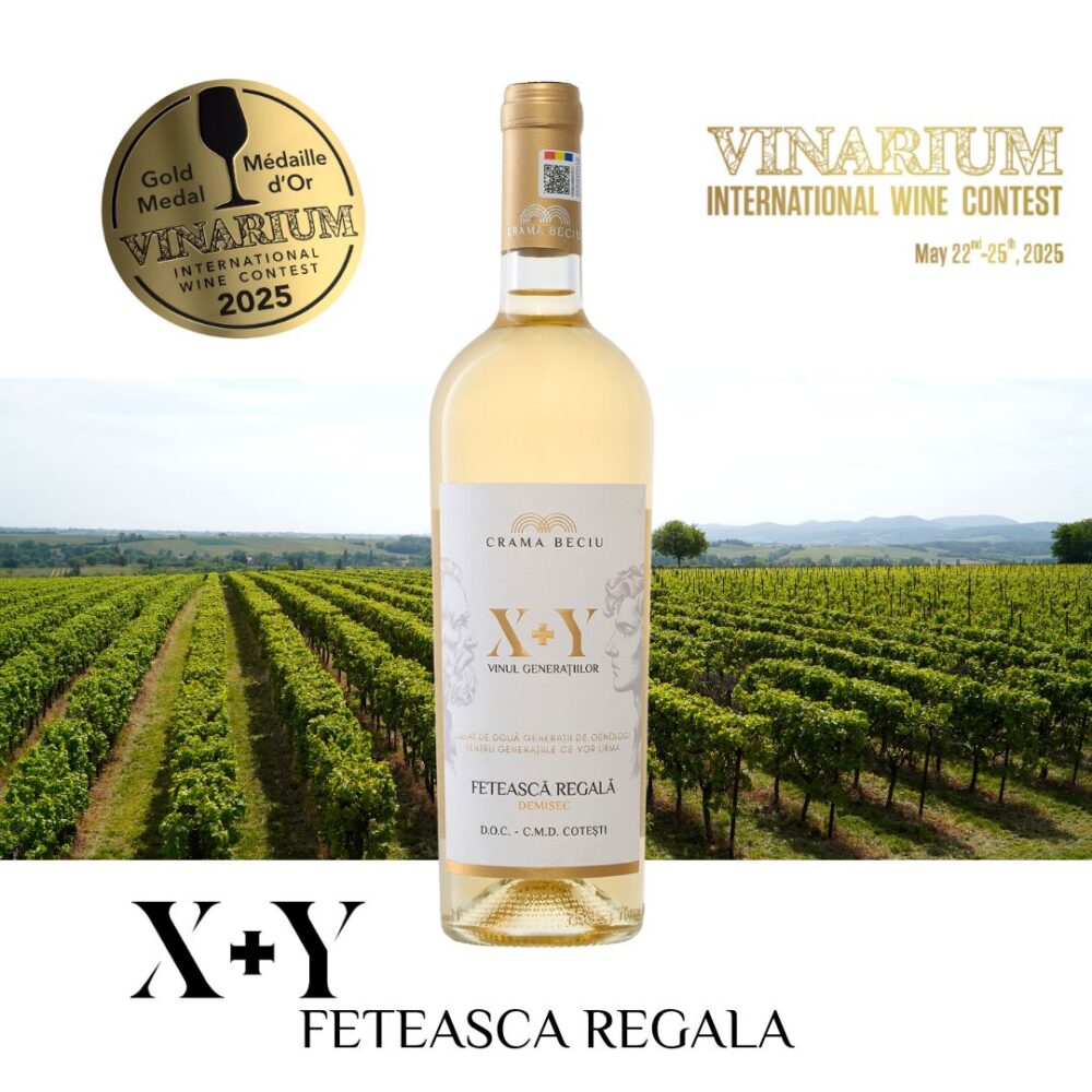 X+Y | Feteasca Regala | DEMISEC | 0.75l Vin Alb Demisec 2025-12-17