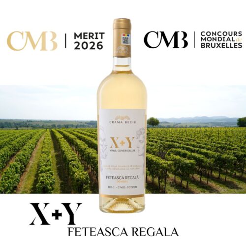 X+Y | Feteasca Regala | DEMISEC | 0.75l Vin Alb Demisec 2026-07-14 2