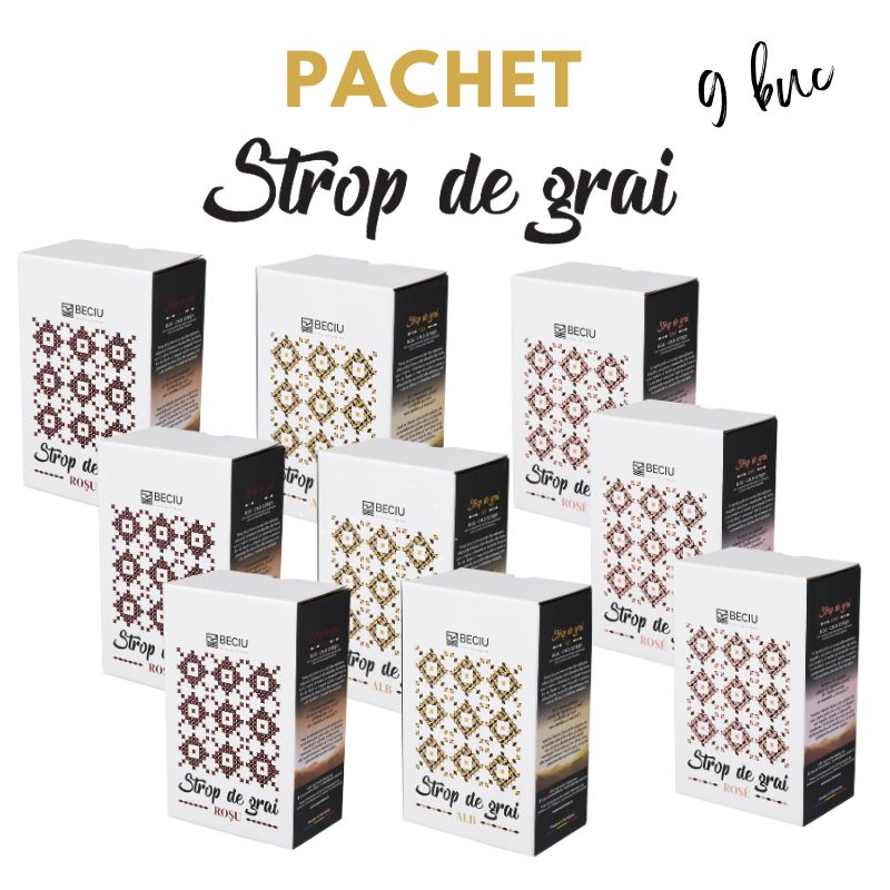 Pachet Strop de Grai (9 buc x 2L) Bag in Box 2024-10-22