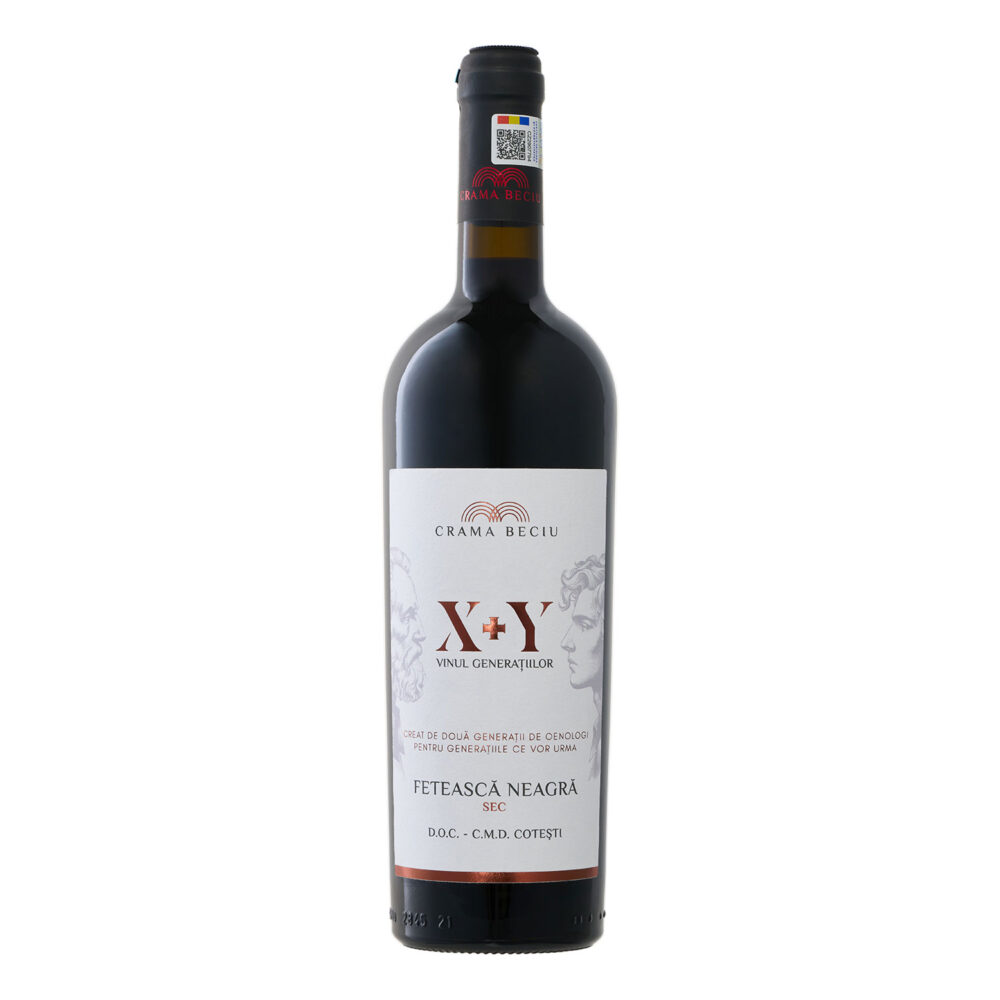 Vin X+Y, Feteasca Neagra, Sec, 0.75l Vin Rosu Sec 2024-10-22