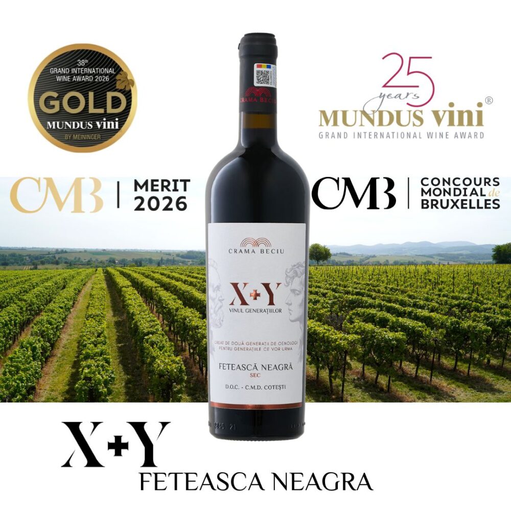 X+Y | Feteasca Neagra | SEC | 0.75l Vin Rosu Sec 2026-08-09 X+Y | Feteasca Neagra | SEC | 0.75l Vin Rosu Sec 2026-08-09